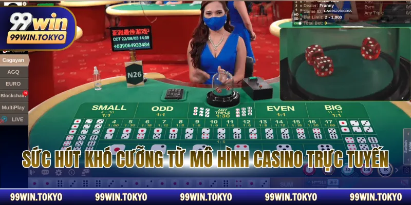 Sức hút khó cưỡng từ mô hình casino trực tuyến